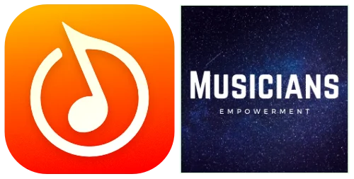 Anytune+Musicians Empowerment logos